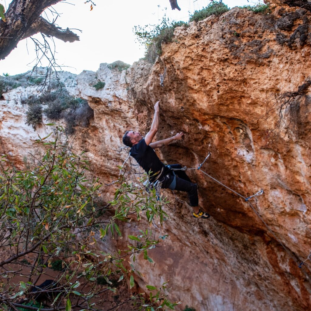 David-Climbing David